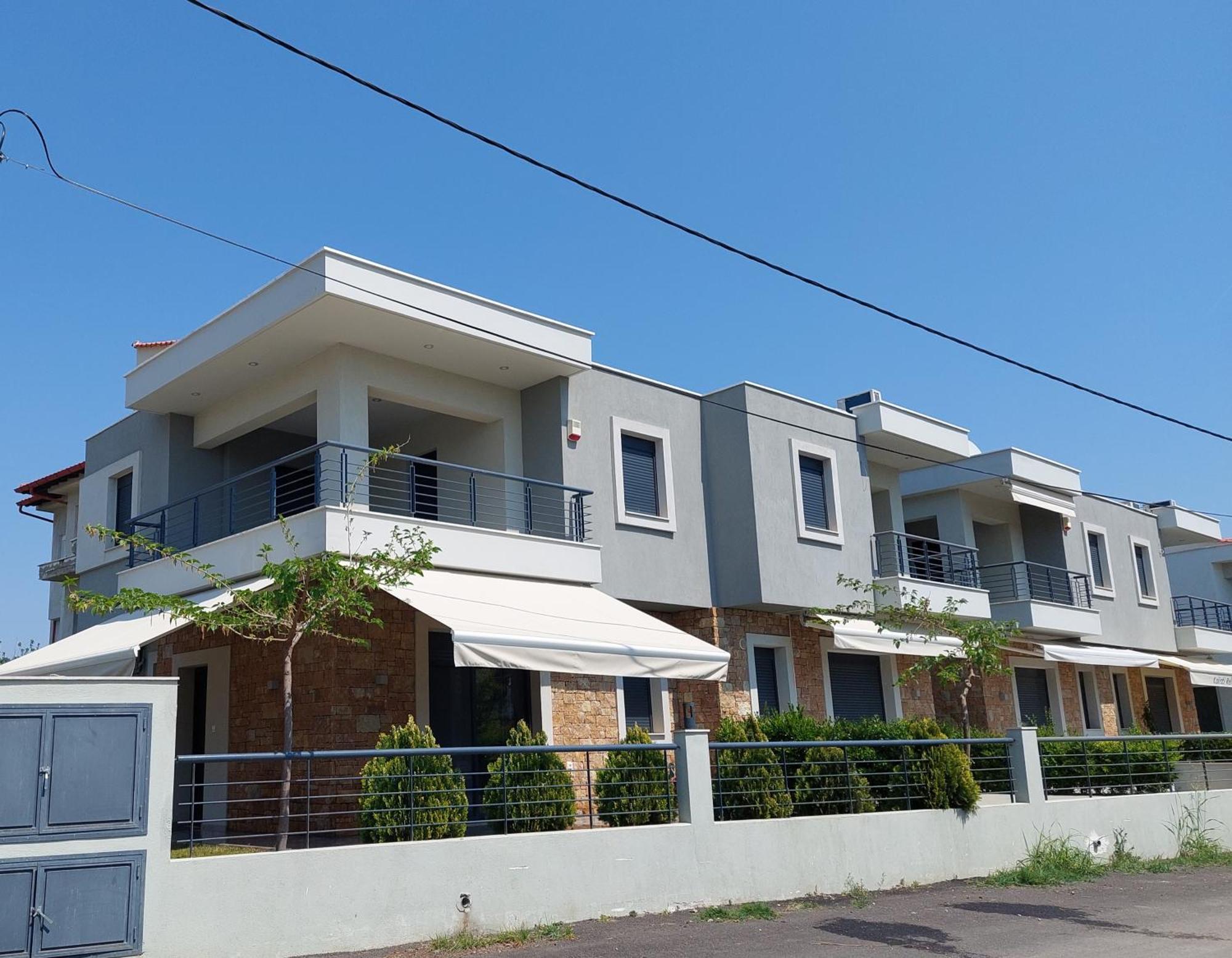 Nikiti Modern Villa Bagian luar foto