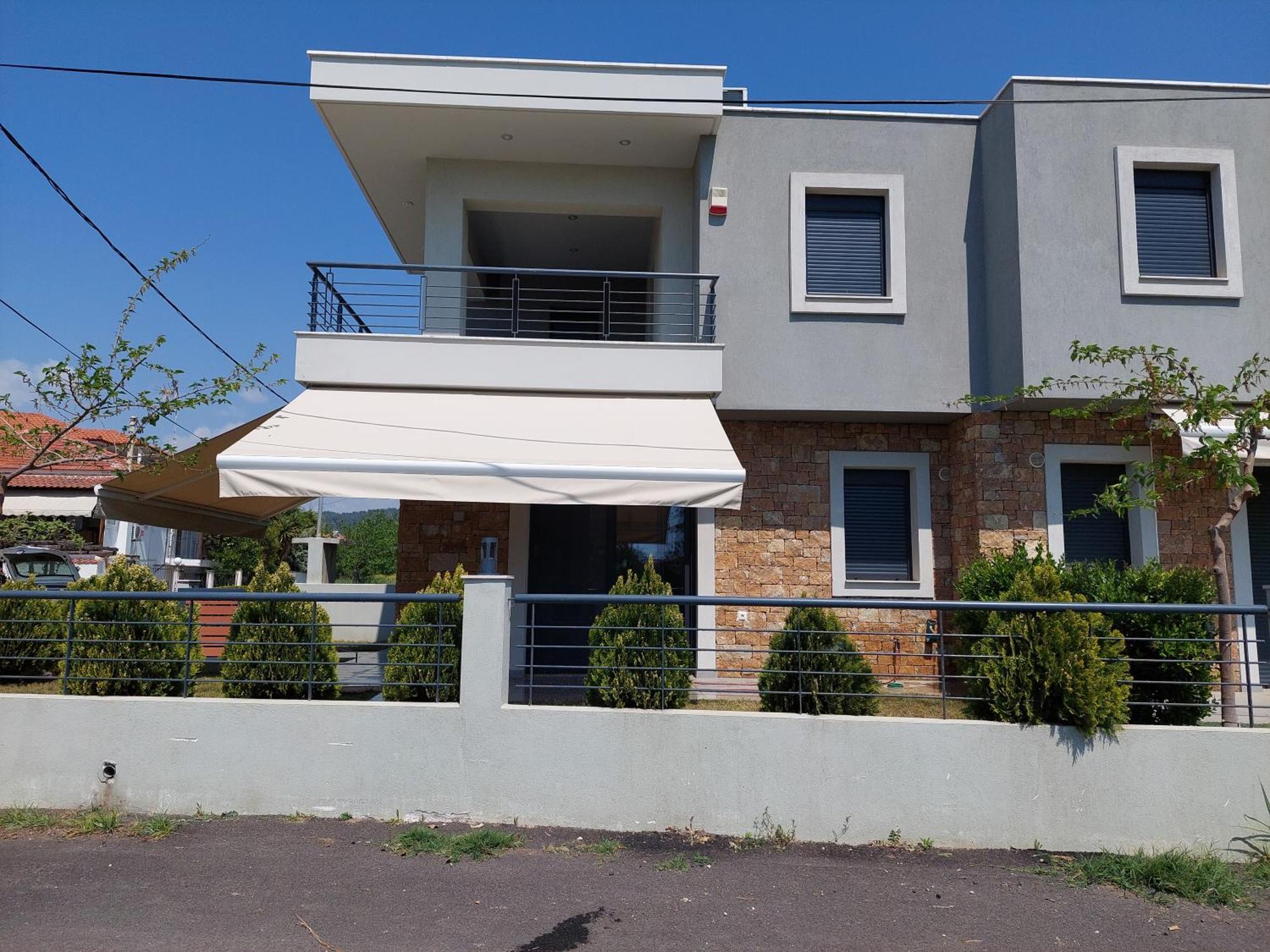 Nikiti Modern Villa Bagian luar foto